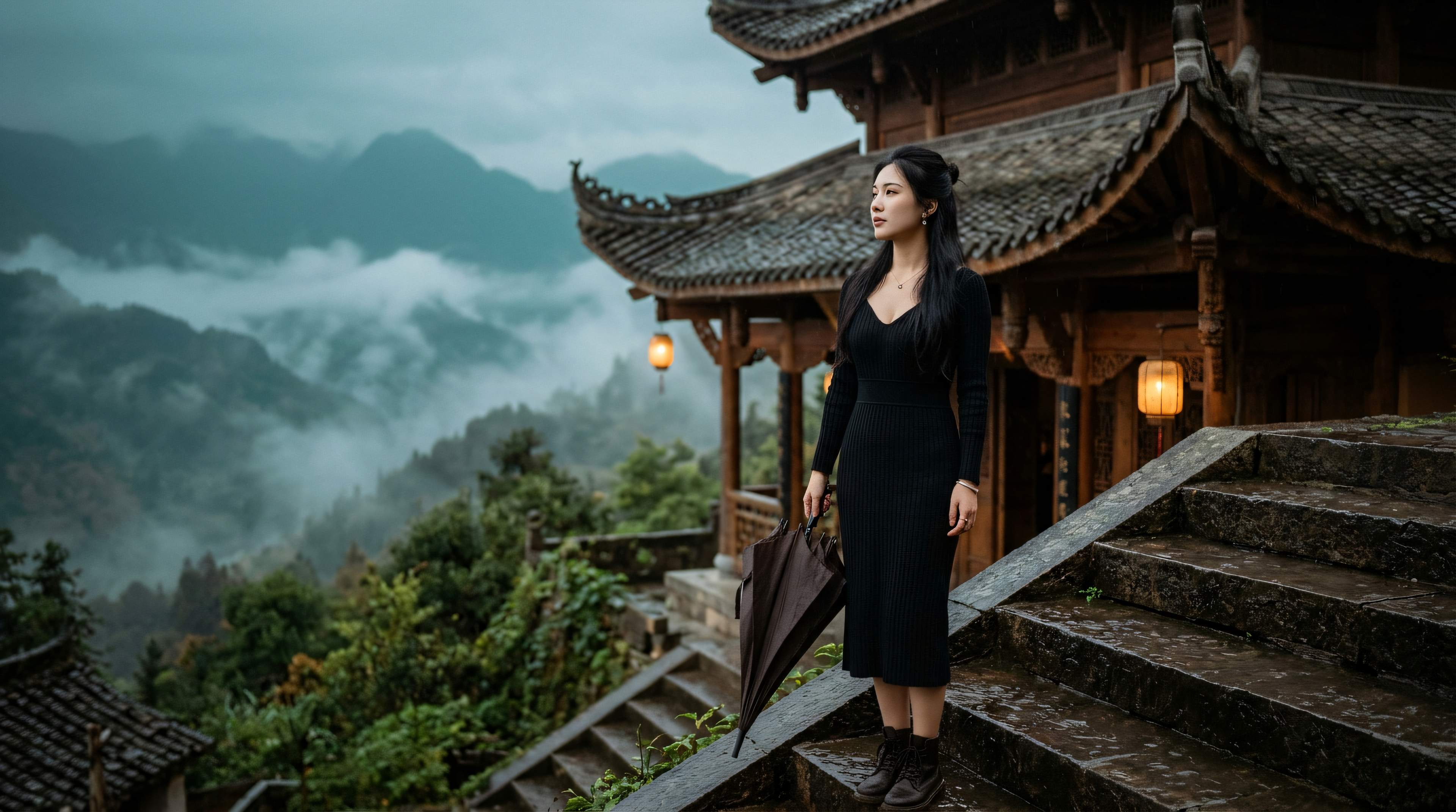 狂风过境，万象皆迁，生灭原是寻常课。于无常中见如来，方得大安心。