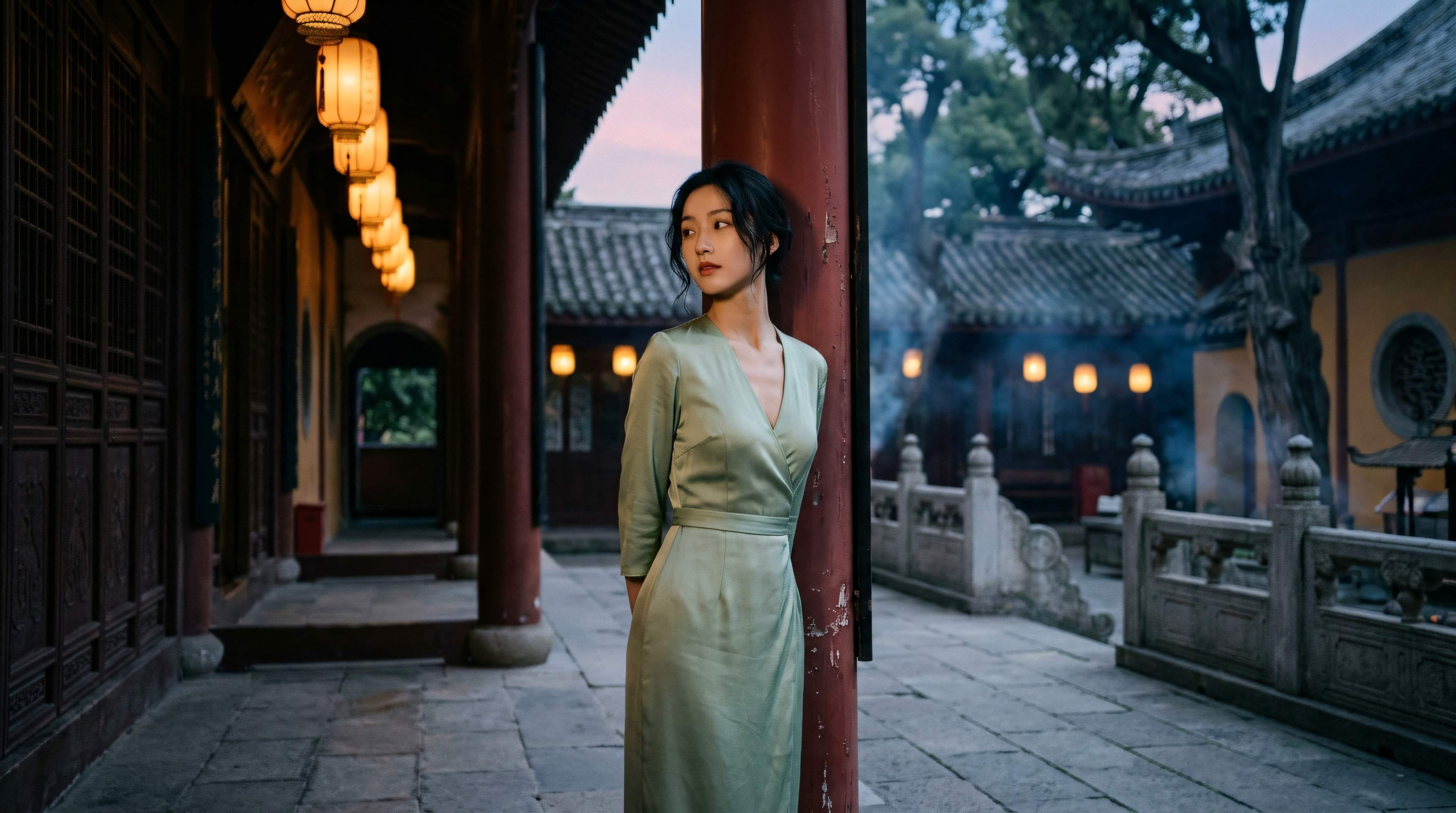 心如虚空，无有障碍。若能不取不舍，则尘劳即是菩提，喧嚣即是寂静。