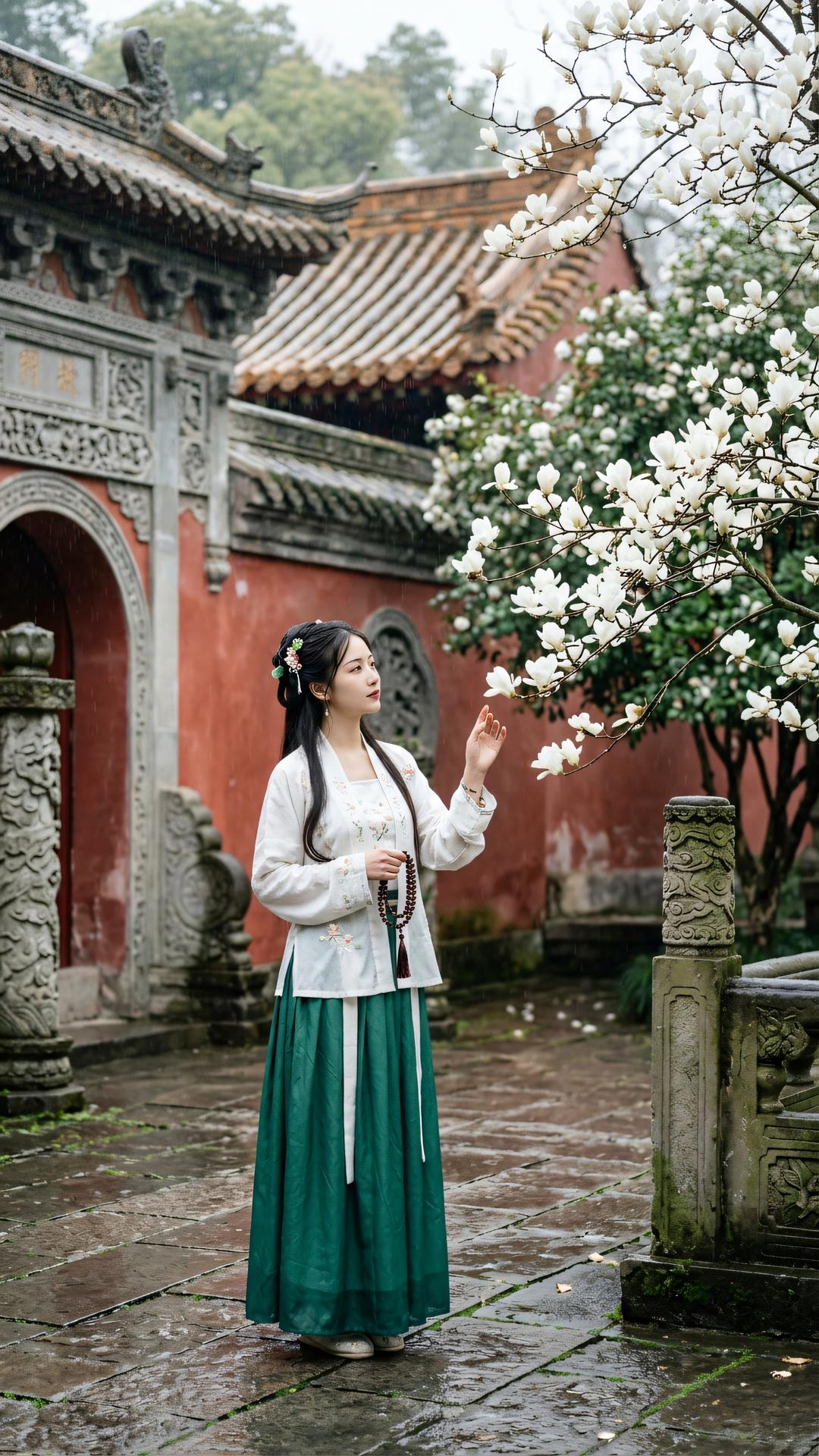 春色无高下,花枝自短长。万物各有理,莫向外求忙。