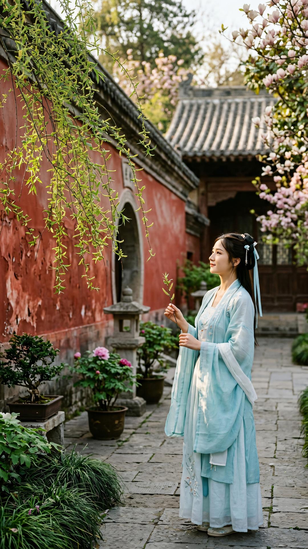 风动柳摇，非风非柳，仁者心动。心若不动，万象自寂，实相现前。