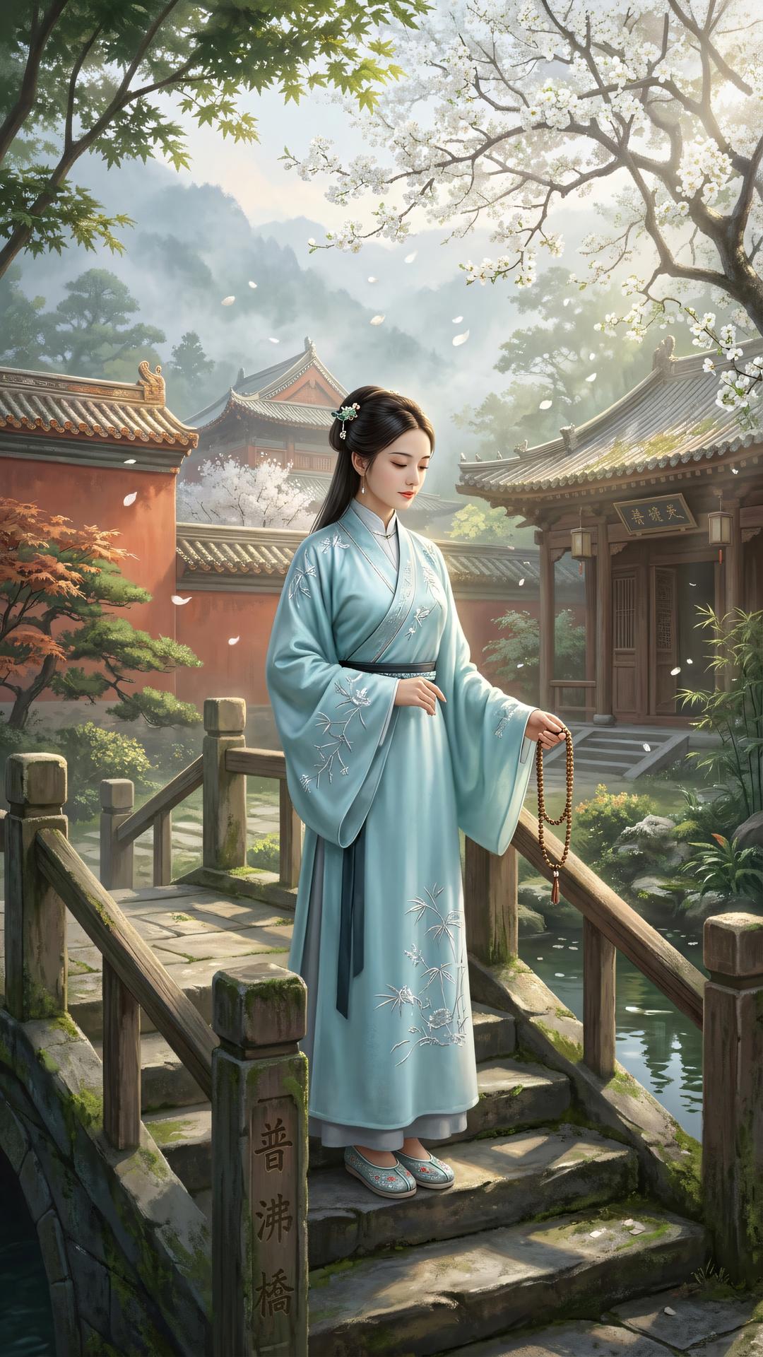 万象纷纭皆幻影,一心寂静即如来。莫向尘劳寻解脱,春风过处百花开。