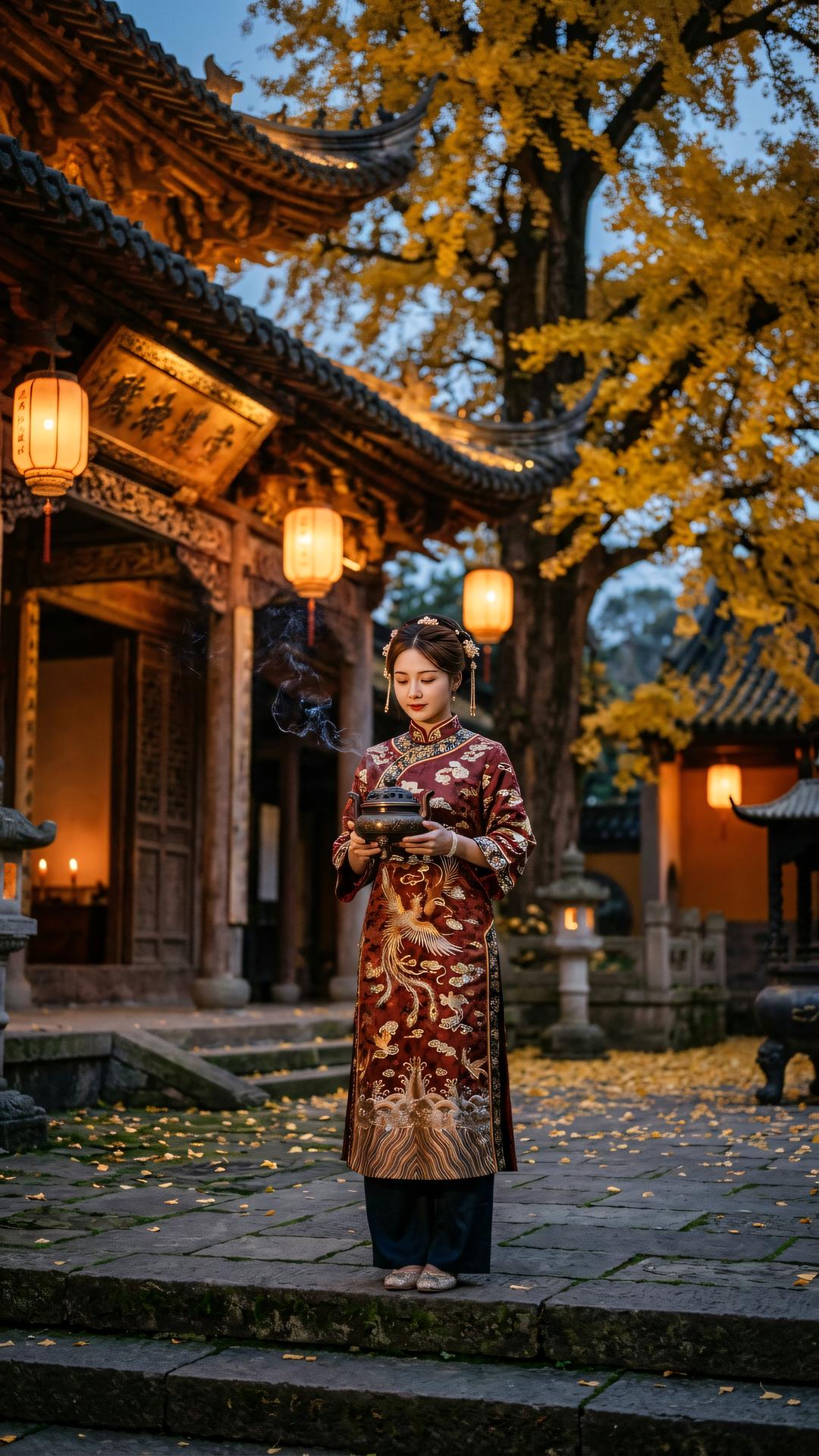 万水寻根源，千秋仰英雄。莫道凡夫心，清净见真宗。