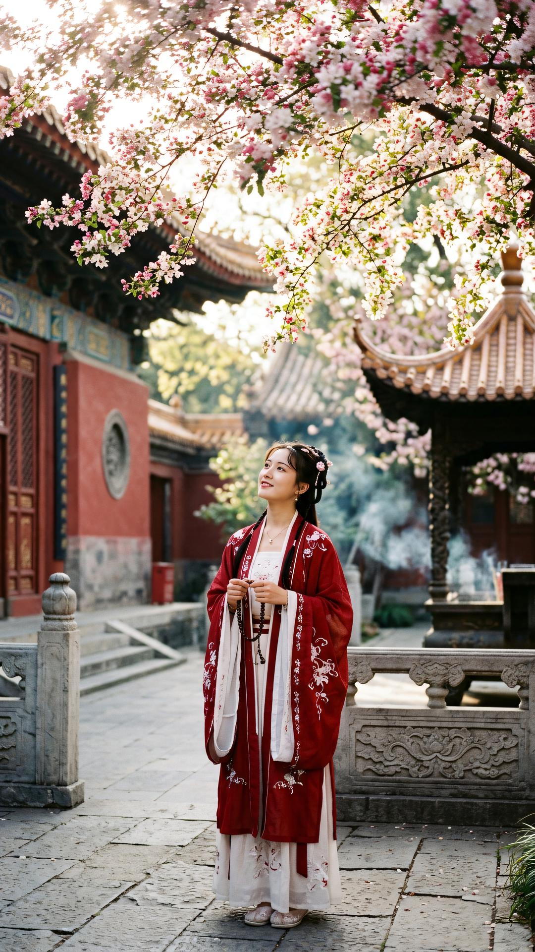 根深方能承重任，心定始见繁花开。莫道西迁路转远，莲台自在寸心中。