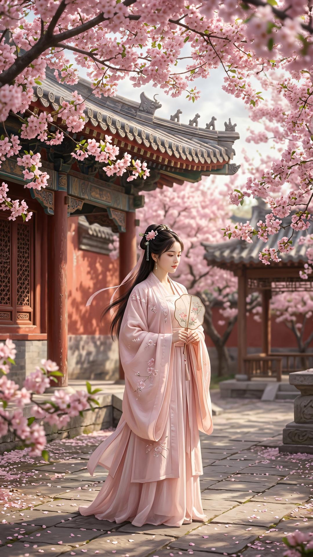 海棠依旧故园春,愿力深扎不二根。纵使移迁千万里,此心不动即灵门。