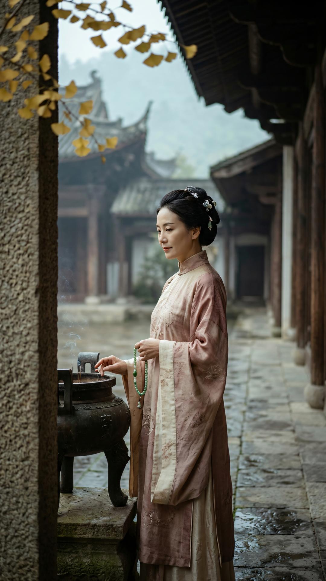 万象森罗皆影幻,一心不动自如如。尘劳世事无常度,坐看云起步莲舒。