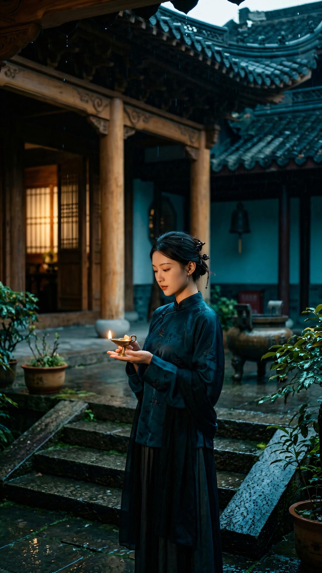 万卷经书不如心头明镜,百川归海总向寂静深处。心纳乾坤,行随众生。