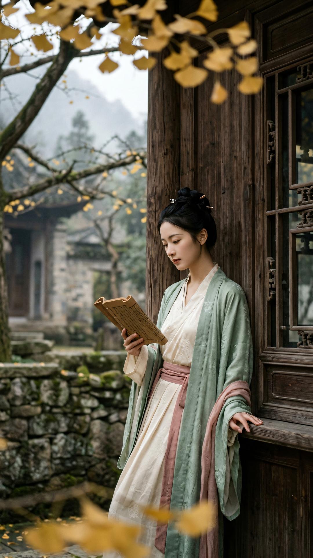 贝叶经中无剩语,一行一字总关情。心香一炷参寥寂,万卷尘书悟此生。