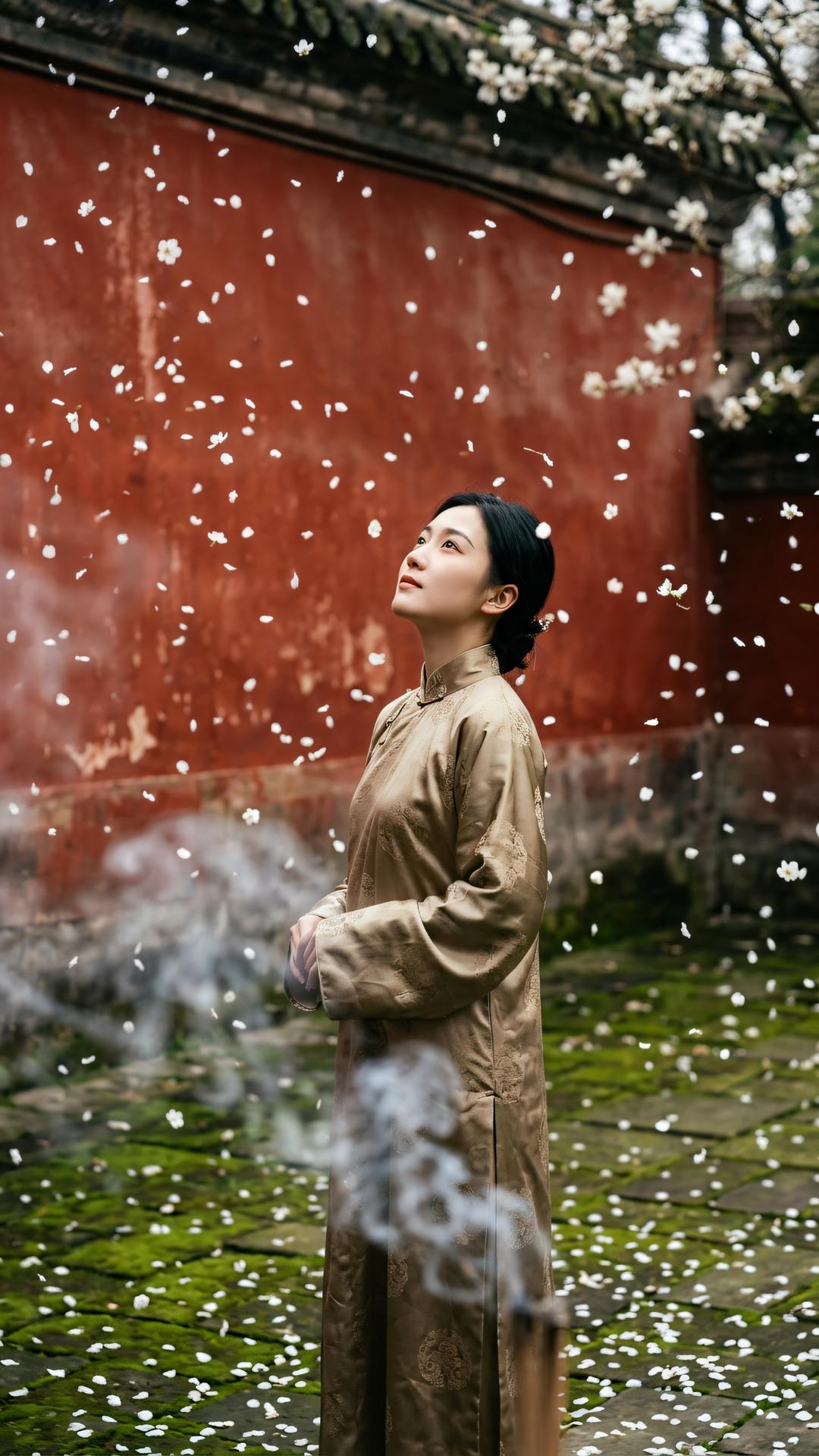 尘寰虽远，不离自性；月窟微芒，皆是心光。极目太虚，万象森罗，莫非一念所现。