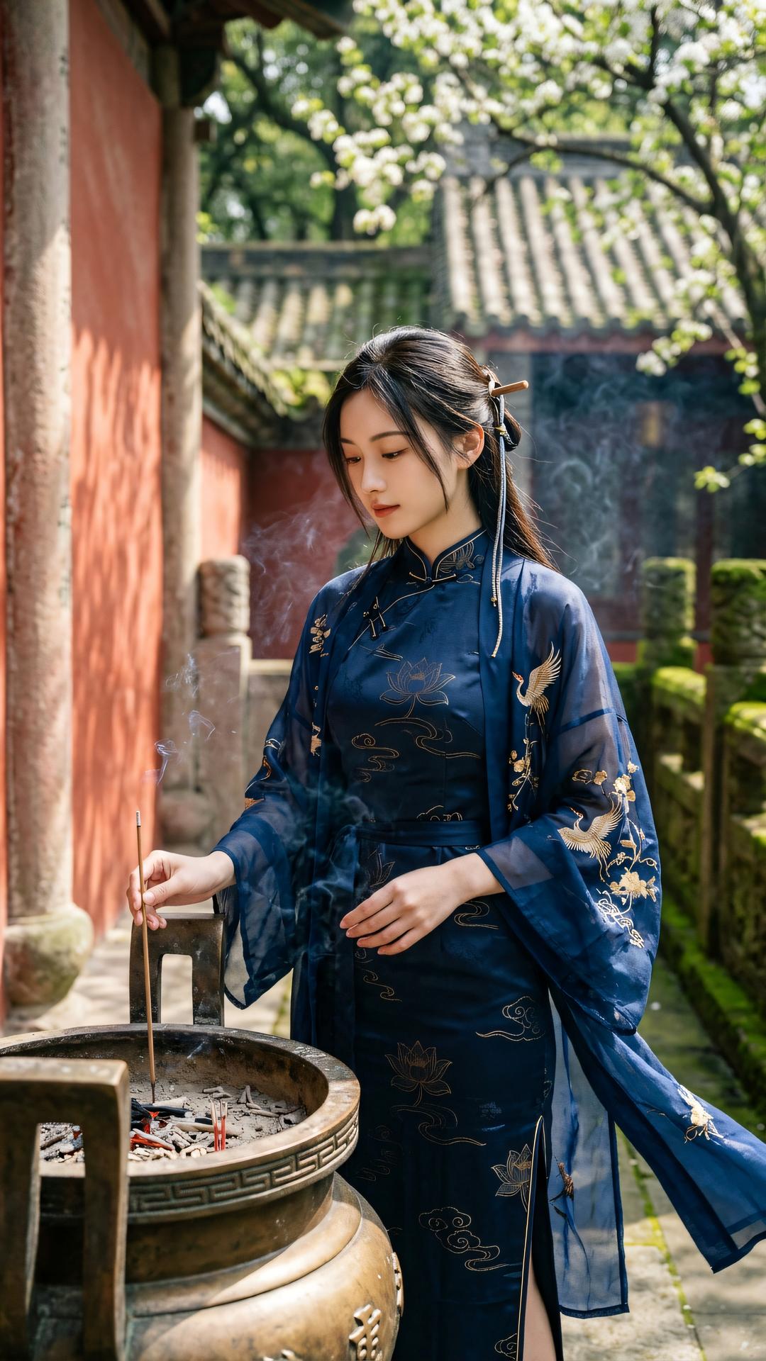 世路无常防微处,慈悲作伞护众生。心如坚城无外漏,便是太平安乐人。