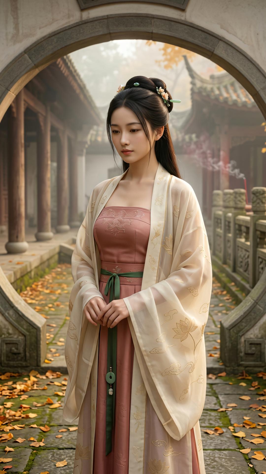 喧嚣不过耳畔风，清净自在自心中。若能得此独处意，万缘放下即从容。
