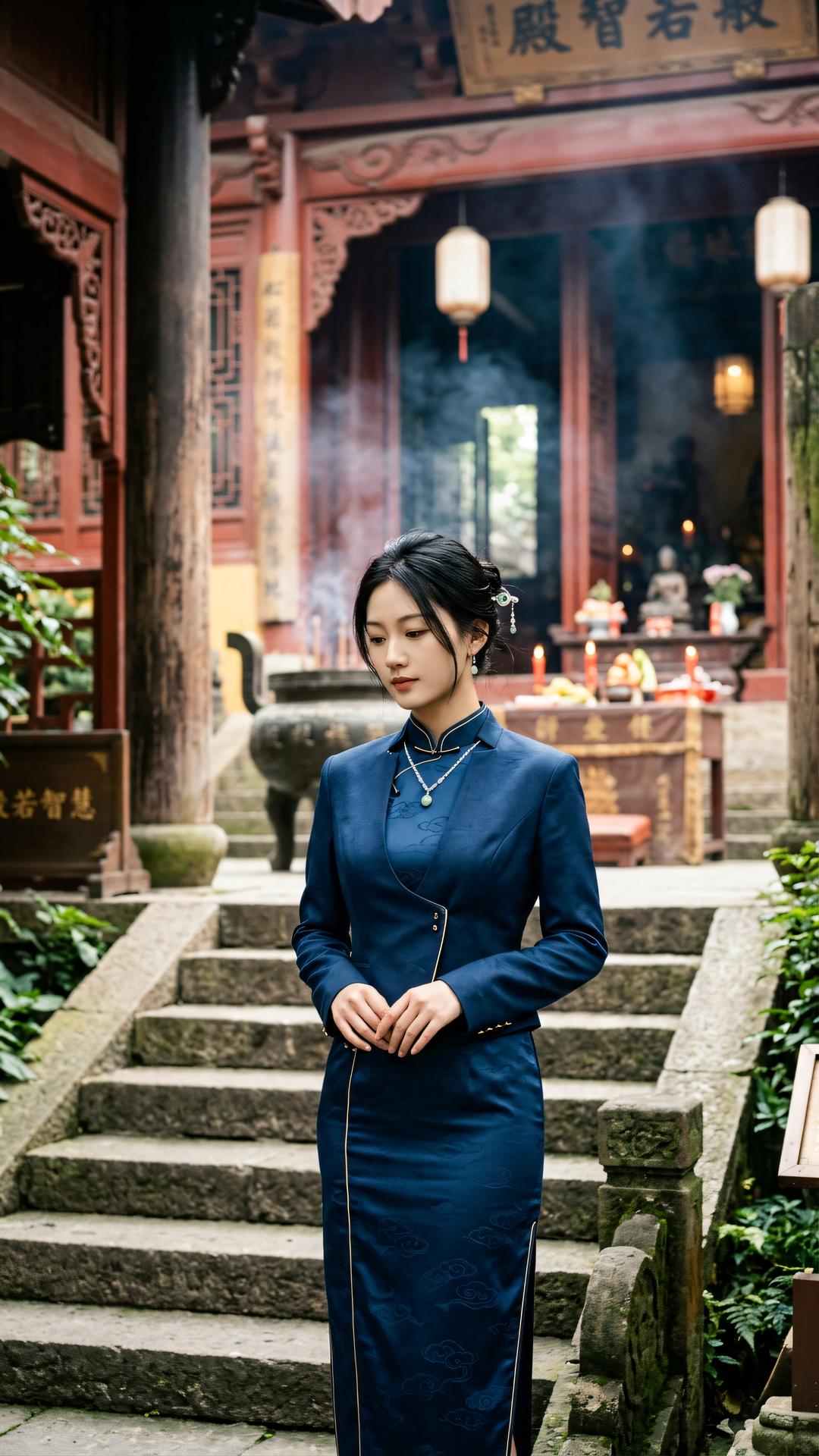 万种纠缠,不过是妄念与实相的拉扯。心若能退一步,此处便是清凉地。