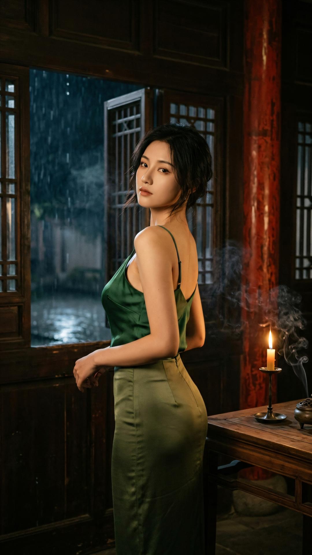 万籁俱寂时，心灯一点明。何苦逐流去，归来对自性。