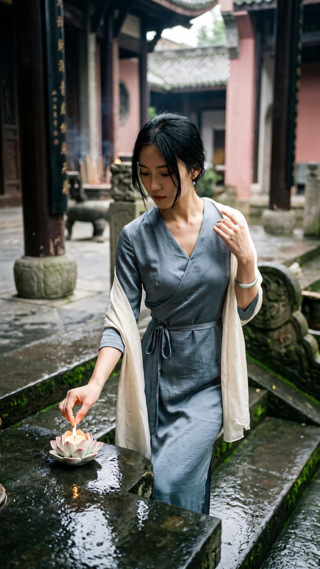 一室之内，若执我慢，则言语如针。若修忍辱，则烦恼如雨，落地即尘，转瞬清凉。