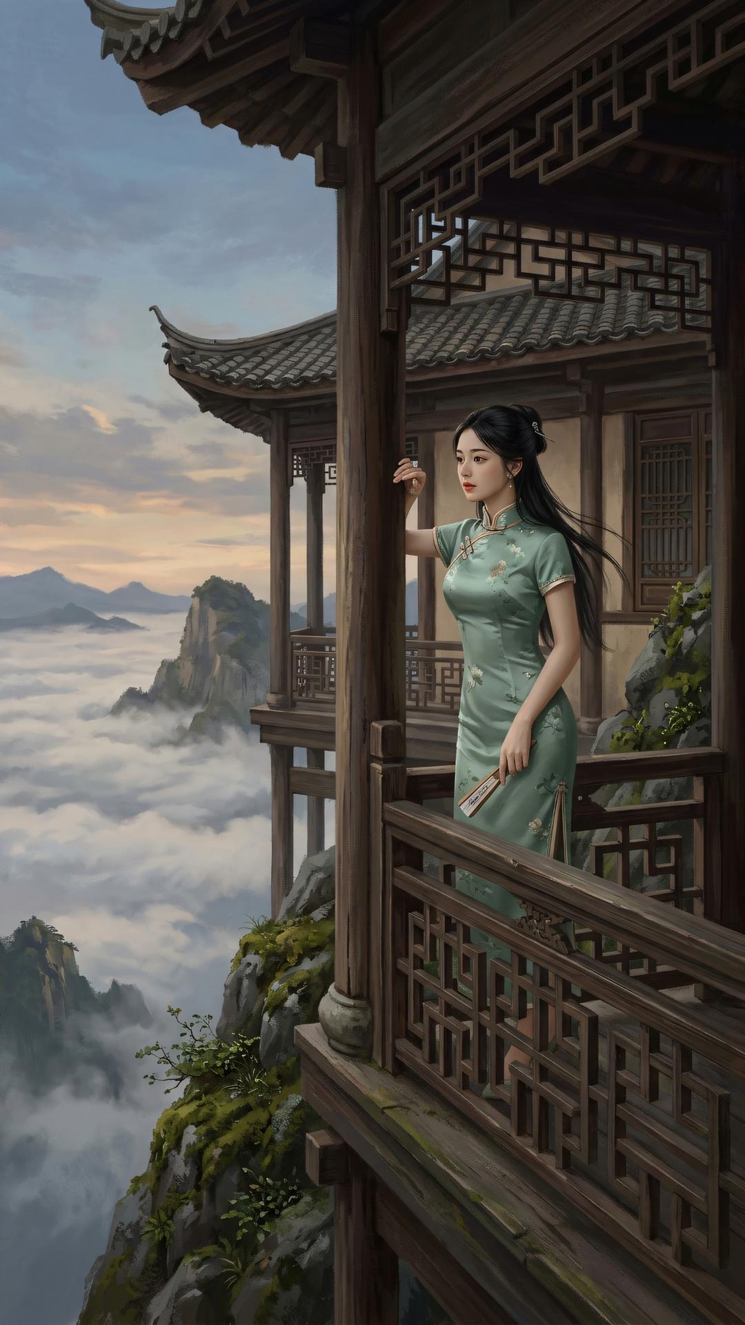 凡尘嚣闹,且许自己一晌孤清。若得心头无事,便是此间胜境。