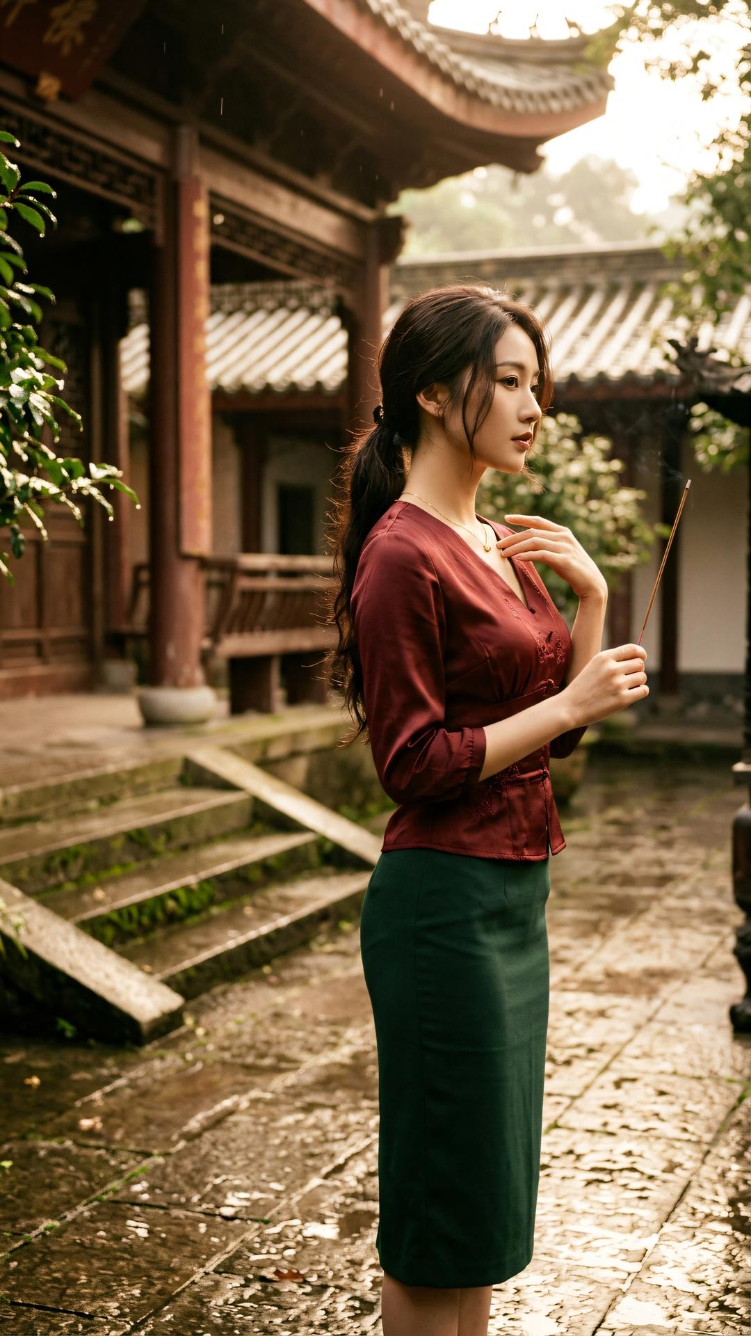 随顺众缘而不逐，收摄身心且自安。莫向他方寻解脱，归来此处是灵山。