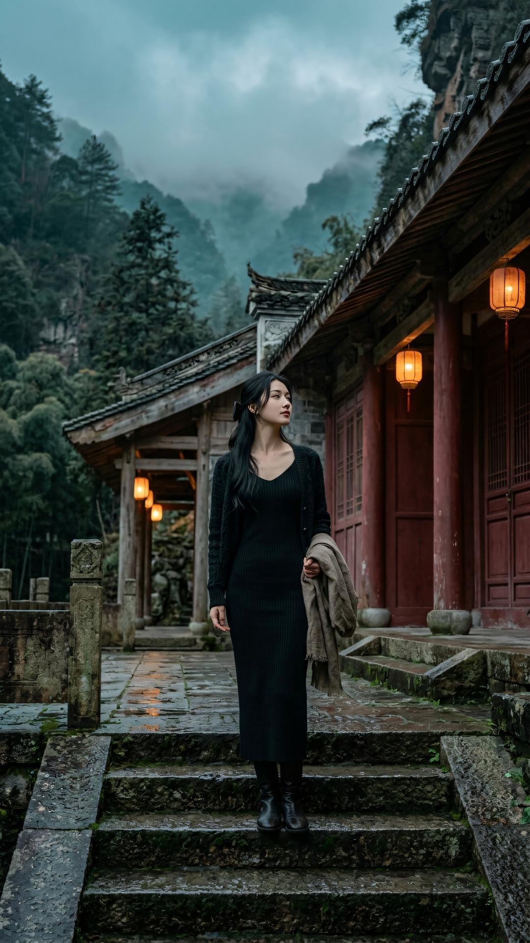 狂风过境，万象皆迁，生灭原是寻常课。于无常中见如来，方得大安心。