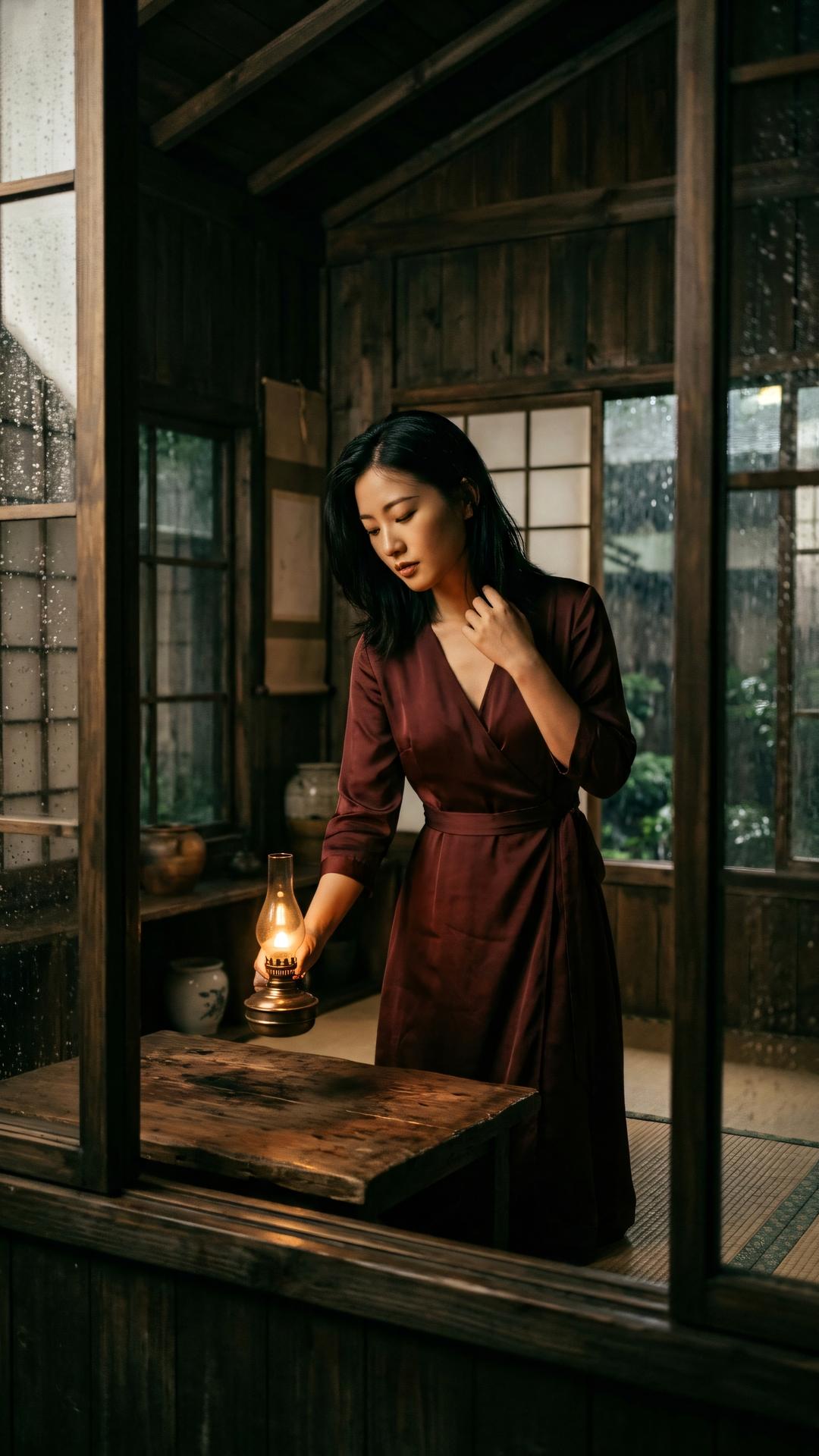 众生忙碌，多向身外索求，殊不知这世间的风雨再大，若能归心于这一室灯火，便是最深的安稳。